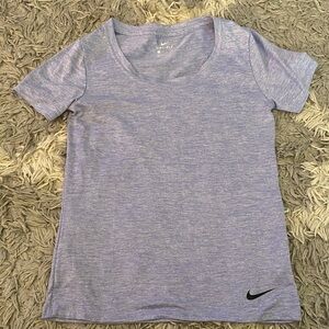 Nike Women's Light Purple Short Sleeve Tee